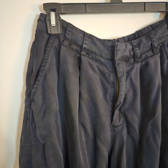 YFB Young Fabulous & Broke Calvin Crop Trouser Midnight Pigment Black Gaucho Sm - Picture 5 of 13